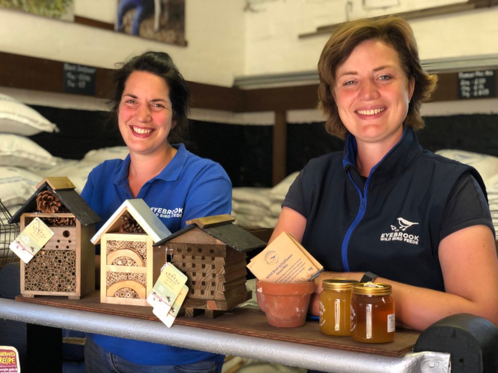 The staff at Eyebrook Bird Feeds