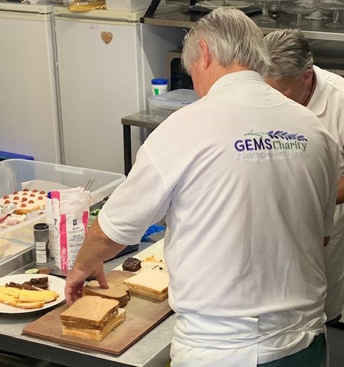 GEMS Leicestershire Hospitals Appeal, volunteers in action photo