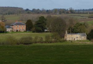 McMillan Coffee Morning Shangton, view towards the village