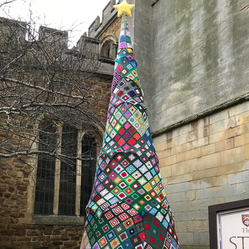 Crocheted Christmas Tree