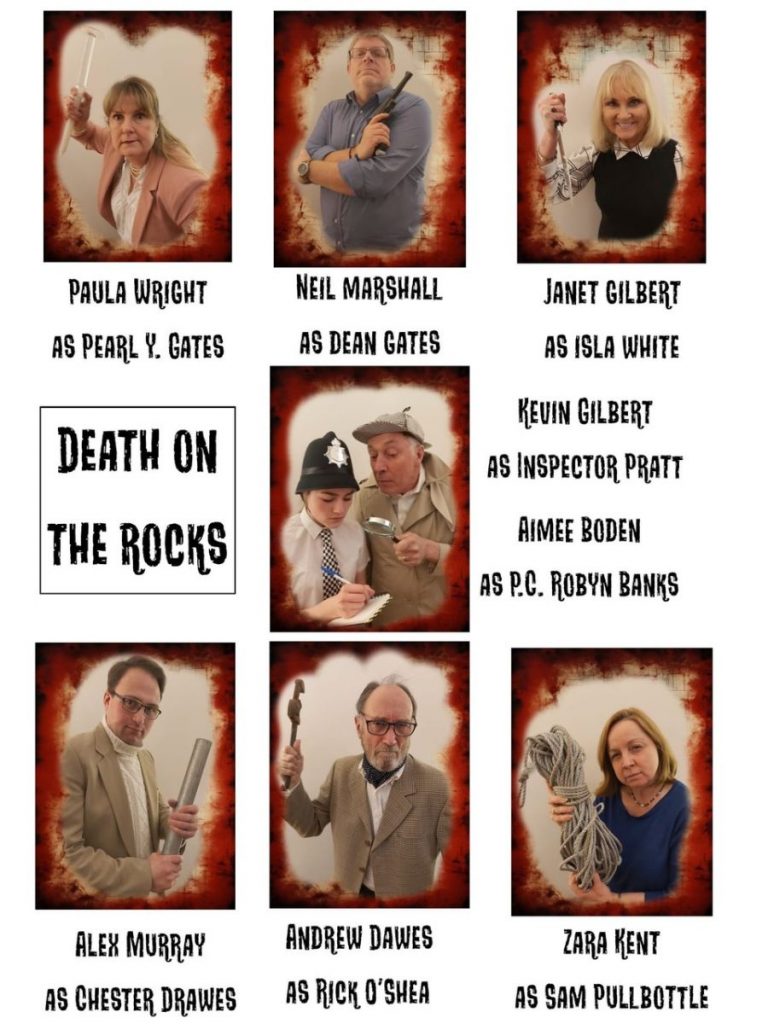 Death on the Rocks - a whodunnit