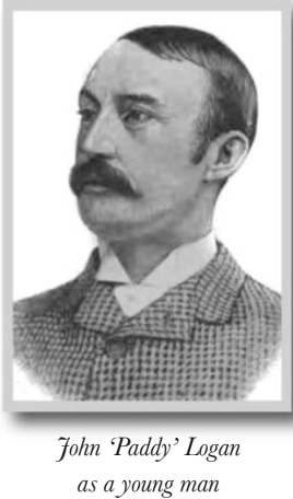 A young John "Paddy" Logan