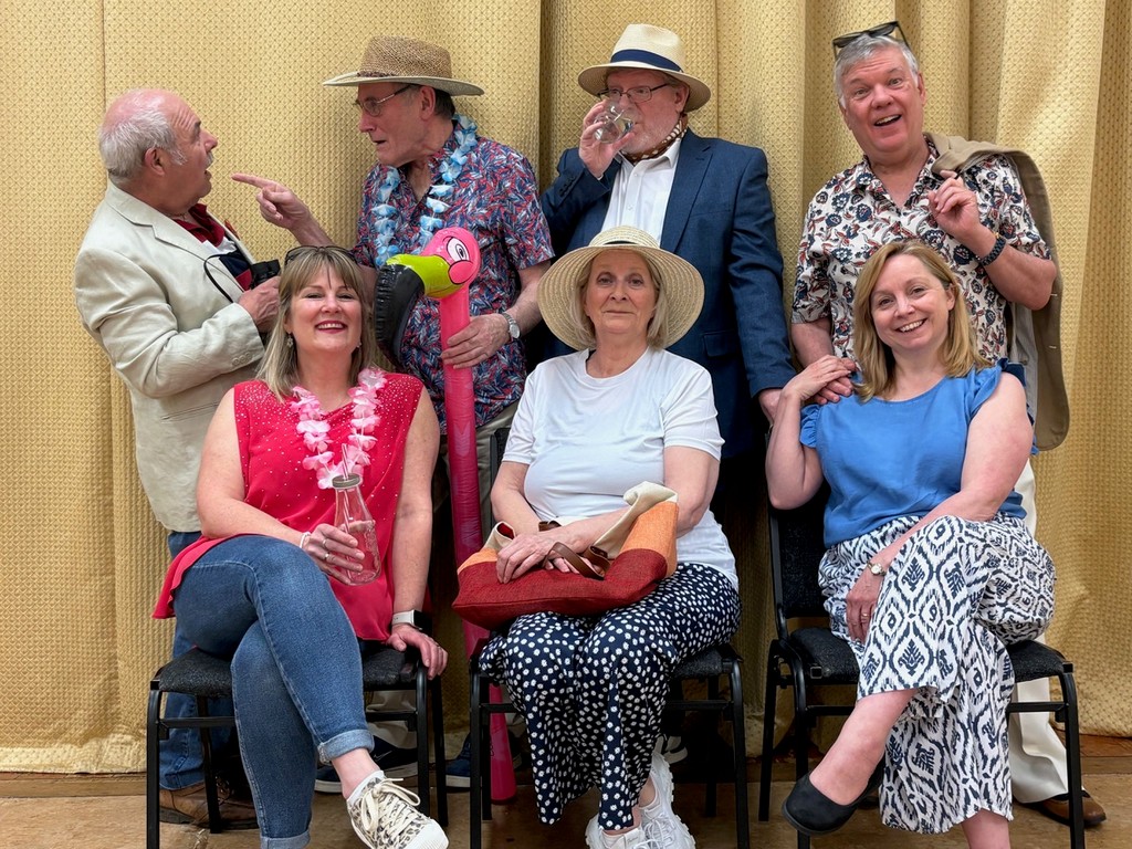 Holiday Snap cast members from Main Stage Theatre Company following the successful May production