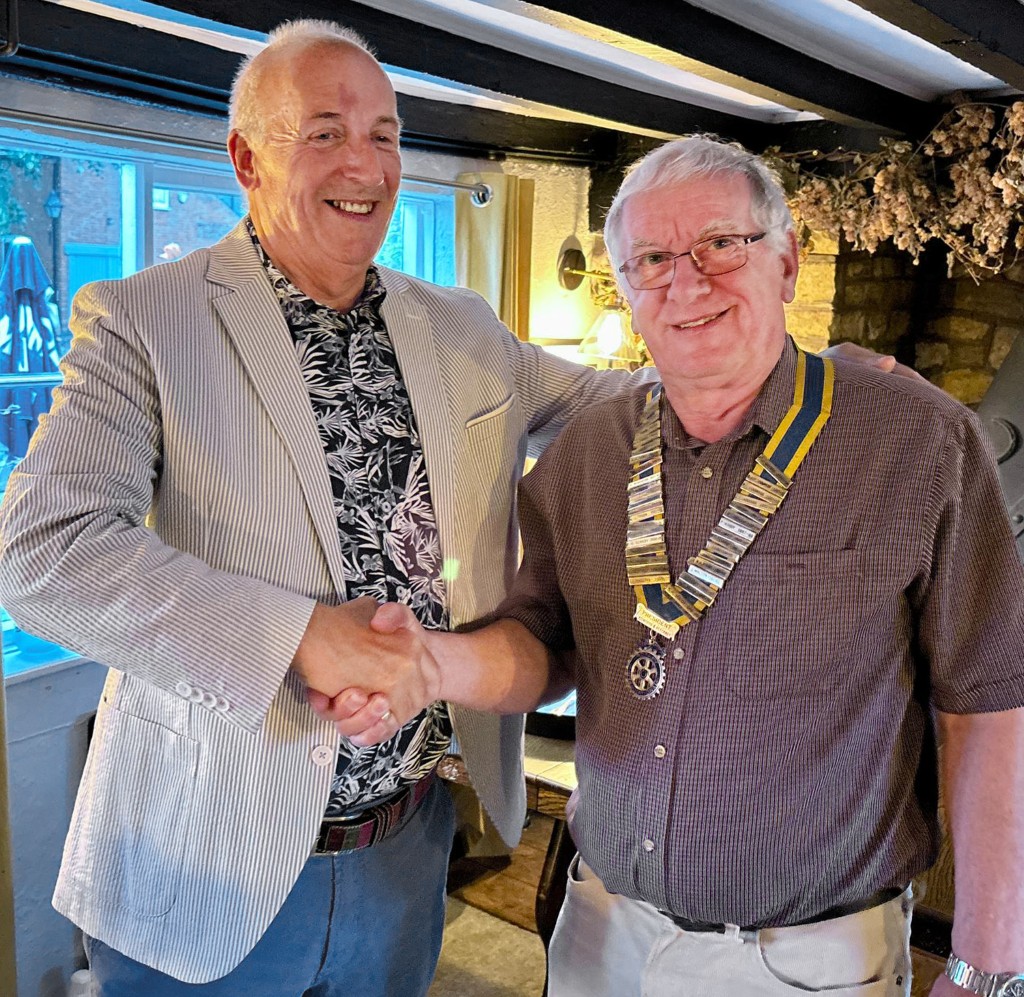 Rotary Presidential Handover