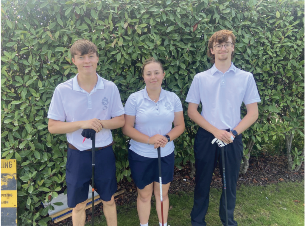 Junior golfers at Kibworth Golf Club during Mia Ashton’s Junior Captains’ Day